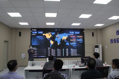 全國教育系統安全檢查組蒞臨我中心指導，專項督導信息系統運行維護服務